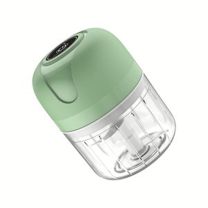 Electric Garlic <b>Chopper</b> <b>Vegetable</b> Cutter Stainless Steel USB 250ml Mini Multi-Function Eco-Friendly Kitchen Accessory Gift Box - Product Image 1