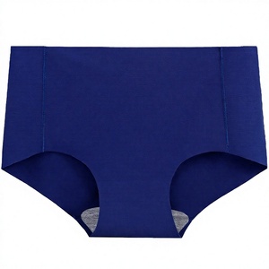 Braguitas de cintura media para mujer, sin costuras, transpirables, de punto, tallas grandes, para uso diario, cómodas e íntimas - Product Image 3