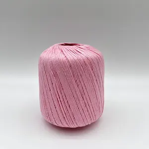 Soldes d'été 100% fil de coton 100 grammes 260m fil de dentelle fil de haute qualité pour le tricot crochet