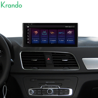 Head Unit Qualcomm Android 13.0 12,3 inci untuk Audi Q3 2013-2020, Radio Mobil, Navigasi, Wireless CarPlay, Multimedia, 4G SIM, GPS