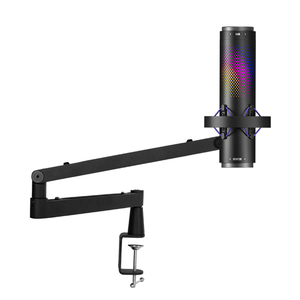 Tùy chỉnh nhà máy ánh sáng-trọng lượng RGB Condenser Microphone chơi game Mic - Product Image 1