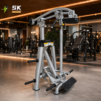 Máquina de Elevación de Pantorrillas con Carga de Placas SK, Almohadilla para Hombros, Equipo de Entrenamiento de Fuerza para Piernas Inferiores, Venta al por Mayor para Gimnasios Comerciales