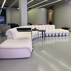 La <span class=keywords><strong>Suisse</strong></span> Importée Designer Serpentine Canapé <span class=keywords><strong>Villa</strong></span> Petite Maison Antique Combinaison Arc Canapé Modulaire - Product Image 5