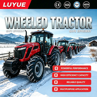 Traktor 180PS 4WD Landwirtschaftlicher Traktor mit Frontlader Motor Hohe Produktivität für Landwirtschaftliche Nutzung