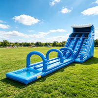 Parc aquatique gonflable pour enfants, hôtel, toboggan extérieur, piscine, jouet d'amusement, activité de jeu estivale
