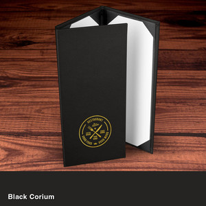 Porta Menús de Cuero Personalizado para Restaurante, Hotel, Bar, Cafetería, Exhibición de Menús de Mesa, Cubierta de Menú Duradera de Primera Calidad para Servicio de Comedor - Product Image 2