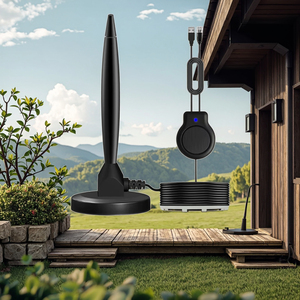 <span class=keywords><strong>Antena</strong></span> Receptora de <span class=keywords><strong>TV</strong></span> Digital para Interiores, Onda <span class=keywords><strong>Terrestre</strong></span> DTMB, Plástico, 36dB de Alta Ganancia, Uso Doméstico Rural, Señal Estable - Product Image 6