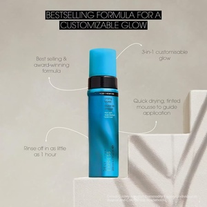 <span class=keywords><strong>B</strong></span> Spot Factory's Straight Hair Care Products Spray de bronceado corporal y crema de bronceado sin sol para un maquillaje duradero - Product Image 2