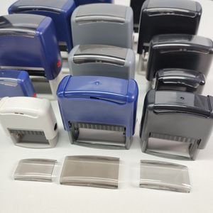 Nhà Máy Bán Buôn Chất Lượng Cao Tự Mực Cao Su Tem Ngày Tem Với Dầu Dựa Trên <span class=keywords><strong>Ink</strong></span> Pad Sử Dụng Máy Khắc Laser - Product Image 6