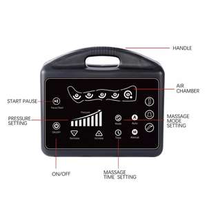 Hava sıkıştırma terapi sistemi spor kurtarma masaj makinesi ayak bacak masaj hava sıkıştırma masaj botları - Product Image 6