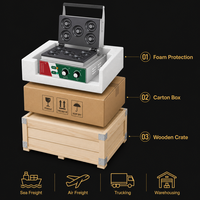 Machine à beignets Blios, conception compacte, logo personnalisé OEM, en acier inoxydable, 220V 50Hz 60Hz, pour la restauration commerciale