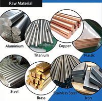 Fabrication sur mesure de pièces chirurgicales en acier inoxydable à géométrie complexe, revêtement en poudre, approvisionnement direct, service d'usinage CNC personnalisé