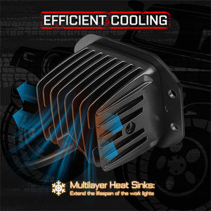 4.7 pouces 84W blanc ambre Combo LED éclairage auxiliaire tout-terrain assemblage conduite <span class=keywords><strong>feux</strong></span> de travail - Product Image 3