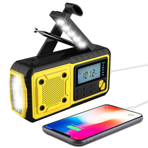 <span class=keywords><strong>Radio</strong></span> portable AM/<span class=keywords><strong>FM</strong></span> DAB étanche à l'eau et à l'énergie solaire pour les urgences domestiques et la survie en plein air - Product Image 2