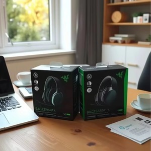 Auriculares para Juegos <span class=keywords><strong>Razer</strong></span> BlackShark V2X Whirlwind, Aplicables en el Extranjero, Auriculares Intrauditivos y Suprauditivos, Whirlwind Black Shark V2x - Product Image 1
