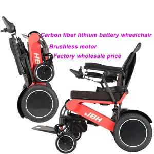 리튬 배터리 휴대용 전동 휠체어 컨트롤러 조이스틱 재활 치료 용품 판매 탄소 섬유 20km
