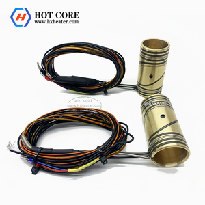 HOTCORE Industrieller 230V 350W Einpressbarer Messingdüsen-Spulenheizer 1500mm Thermoelement Typ <span class=keywords><strong>J</strong></span> Hochtemperatur-Heizgerät - Product Image 3