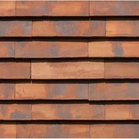 Carrelage mural artisanal en feuille de bananier de forme irrégulière, carrelage artistique vert foncé effet plume