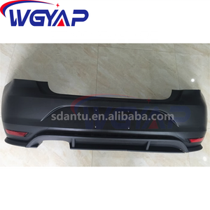 Cản sau WGYAP cho <span class=keywords><strong>POLO</strong></span> 2010 - 2014 - 2016 nâng cấp bộ body kit GTI, ống xả đơn 6C6 807 421 - Product Image 4