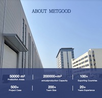 METGOOD-Marco de aleación de aluminio para ventana abatible, Marco personalizable de doble capa de vidrio templado hacia dentro y hacia fuera para Baño