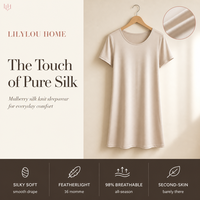 Meilleur Choix Robe T-shirt Longue d'Été Décontractée Ample Respirante Soyeuse et Lisse pour la Détente Quotidienne à la Maison
