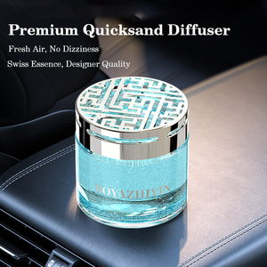 Hot Selling Quicksand Solid Car <b>Perfume</b> Balm Multi Scent Long Lasting Odor Removal Car Home Bathroom Air Freshener Wholesale - Product Image 2