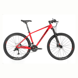 Bicicleta de Montaña Leopardpro de 27.5 Pulgadas con Cuadro de Carbono, Doble Suspensión, Frenos de Disco de Aceite y Cableado Interno Completo - Product Image 1