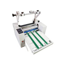 Plastifieuse de bureau A3 A4, LKSBG-350 chaud et froid, Machine à plastifier les rouleaux pour les sacs en Pet