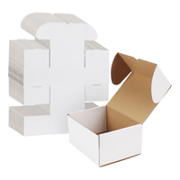 Boîte d'emballage en carton ondulé sur mesure XF, boîte d'expédition pour vêtements, boîte avion