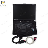 Ordinateur portable CF53 2024 pour scanner de diagnostic Liebherr, clé USB SCULI, logiciel de diagnostic pour camions et excavatrices 2019, outil de diagnostic pour engins lourds