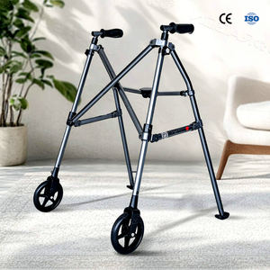 <span class=keywords><strong>Deambulatore</strong></span> medicale resistente <span class=keywords><strong>con</strong></span> telaio in alluminio resistente <span class=keywords><strong>con</strong></span> freni <span class=keywords><strong>a</strong></span> <span class=keywords><strong>mano</strong></span> - Product Image 2