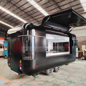 Camion de chariots de nourriture et de remorques de nourriture entièrement équipé d'une rôtissoire de poulet à gaz de cuisine entièrement rotative - Product Image 6