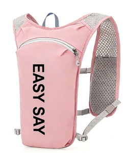 Zaino Ultraleggero Personalizzato <span class=keywords><strong>Rosa</strong></span> per <span class=keywords><strong>Corsa</strong></span>, Ciclismo e Maratona, Gilet Idratazione per Trail Running - Product Image 1