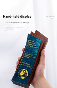 Trofeo de cristal personalizado de color Composición <span class=keywords><strong>libre</strong></span> Diversos Productos de cristal hechos a mano - Product Image 5