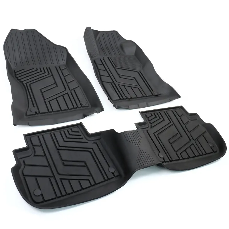 New upgraded Injection molding car mats 3D, car winter mats waterproof carpet for SUBARU FORESTER 2019+//