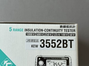 KYORITSU KEW 3552BT Digital Insulation Resistance Tester 50-1000V Megohmmeter Used - Product Image 6