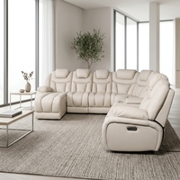 Elektrisches Relaxsofa-Set Möbel Eckdesign Platzsparend für Kleine Räume