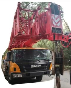 Grúa Sany usada 80 toneladas Buen estado STC800S Grúa móvil de alta calidad de segunda mano - Product Image 1