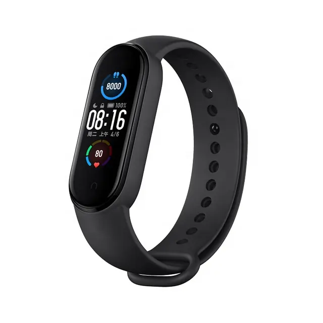 AMOLED Screen Smart Home Control Heart Rate Fitness Smart Watch Xiaomi Mi Band 5 NFC