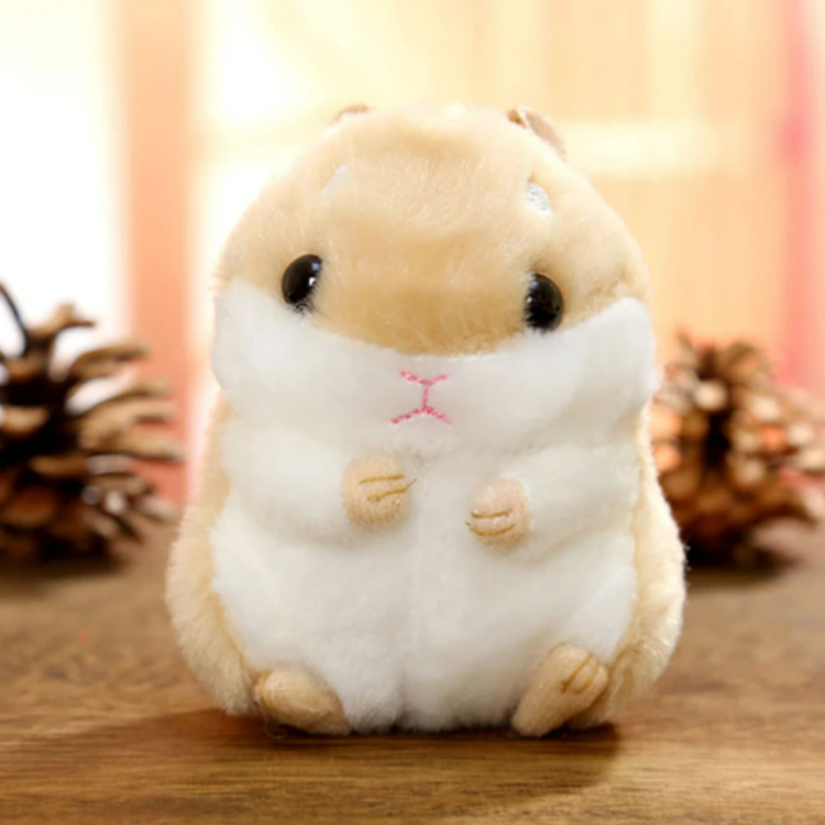 Оптовая продажа, рекламный Индивидуальный маленький кулон, кукла, мультяшный брелок для ключей, хомяк