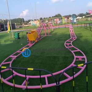Ventas directas de la fábrica de origen Unpowered Mini <span class=keywords><strong>bicicleta</strong></span> montaña rusa Parque de atracciones entre padres e hijos Equipo de juego de interacción - Product Image 1