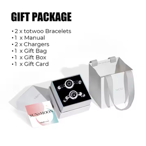 Pulsera de Cuentas de Ágata Natural Sol y Luna de la Marca <span class=keywords><strong>Totwoo</strong></span> al por Mayor para Parejas con Toque Táctil Regalos de Joyería Personalizada para Aniversario - Product Image 6