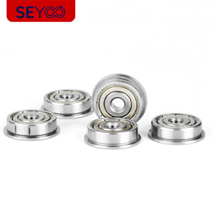 Rodamiento de Brida Miniatura SeYoo F634ZZ 4x16x5mm de Acero Métrico para Instrumentos y Medidores - Product Image 1
