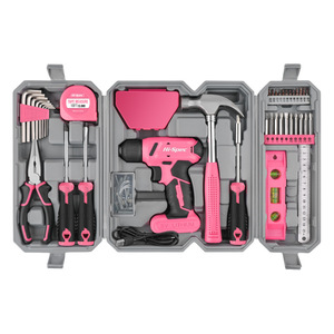 Kit de perceuse sans fil 8V avec embouts de tournevis et outils pour l'entretien domestique - Product Image 2