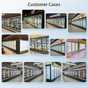 Réfrigérateur Commercial Muxue R22, Vitrine Réfrigérée <span class=keywords><strong>à</strong></span> <span class=keywords><strong>Rideau</strong></span> d'Air pour Fruits, Réfrigérateur de Présentation <span class=keywords><strong>à</strong></span> Refroidissement par Air - Product Image 6