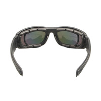 Lunettes de soleil polarisées anti-éblouissement, lunettes de vélo en PC, lunettes de soleil de sport interchangeables pour le cyclisme en montagne