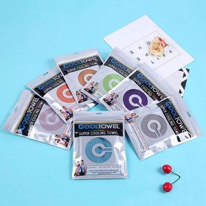Custom Microfiber Sports Gym Instant <b>Cooling</b> Towel Factory Wholesale Hot Selling Customized Plaid Plain Summer Dyed - Product Image 1
