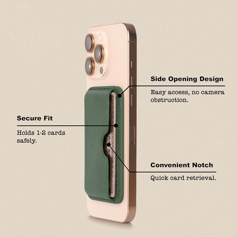 rfid blocking card holder leather wallet