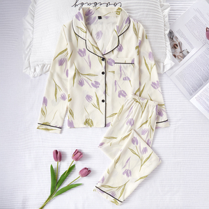 Conjunto de Ropa de Dormir Romántica para Mujer, Pijamas Femeninas a un <span class=keywords><strong>Precio</strong></span> Increíble, Buena Calidad - Product Image 1
