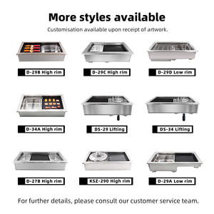 AOBL Groothandel Rookloze Indoor Koreaanse <span class=keywords><strong>BBQ</strong></span> <span class=keywords><strong>Hot</strong></span> <span class=keywords><strong>Pot</strong></span> Tafel Commerciële Elektrische Eettafel - Product Image 4